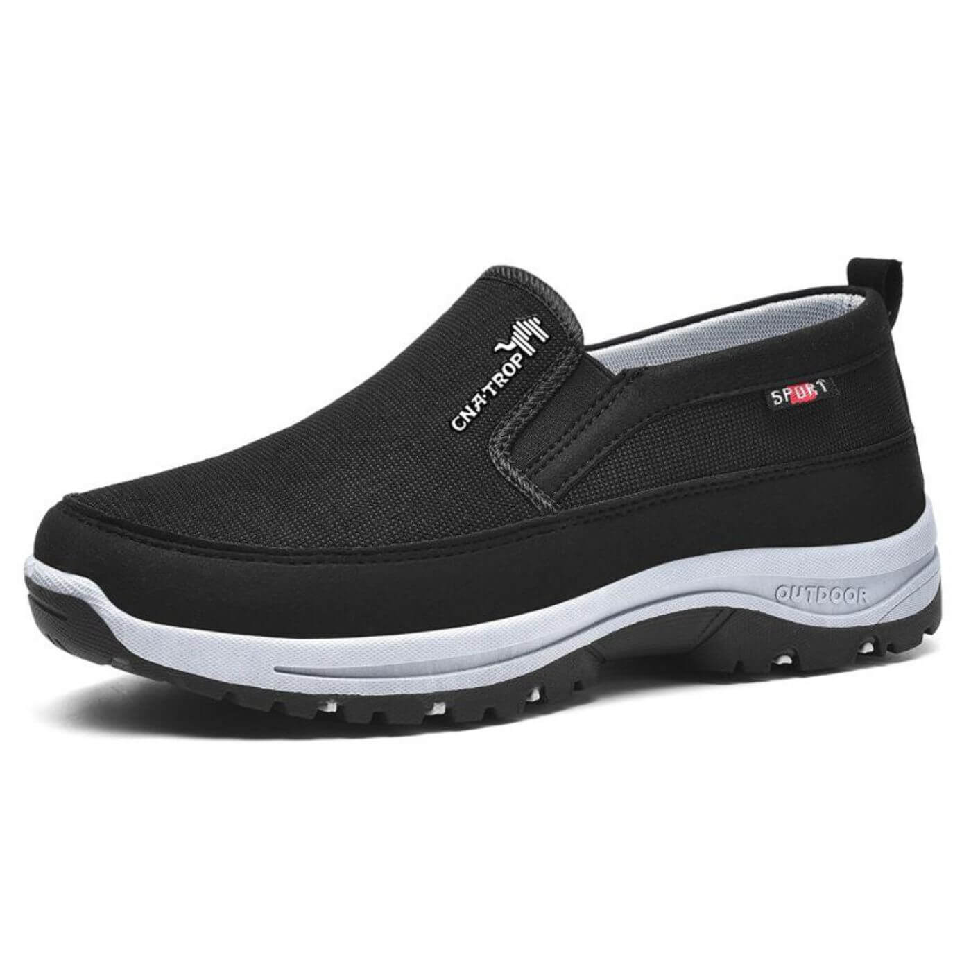 Ortopædiske Vandresko til Herrer med Ergonomisk Støtte | Stødabsorberende Slip-on Komfortsko