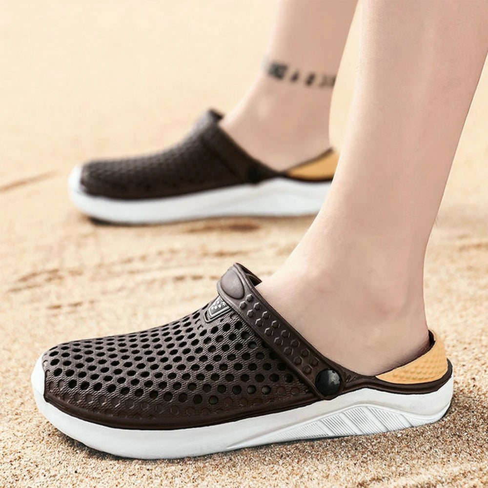Vandtætte Badesko Unisex med Tyk Sål | Anti-Skrid Badesandaler & Clogs til Strand & Pool
