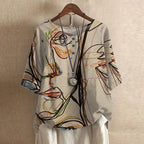 Anya | Retro-inspireret Bluse