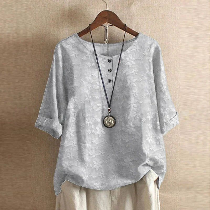 Anya | Retro-inspireret Bluse