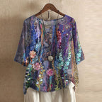 Anya | Retro-inspireret Bluse