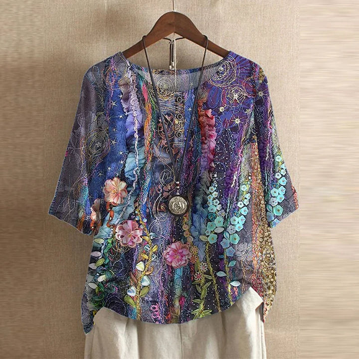 Anya | Retro-inspireret Bluse