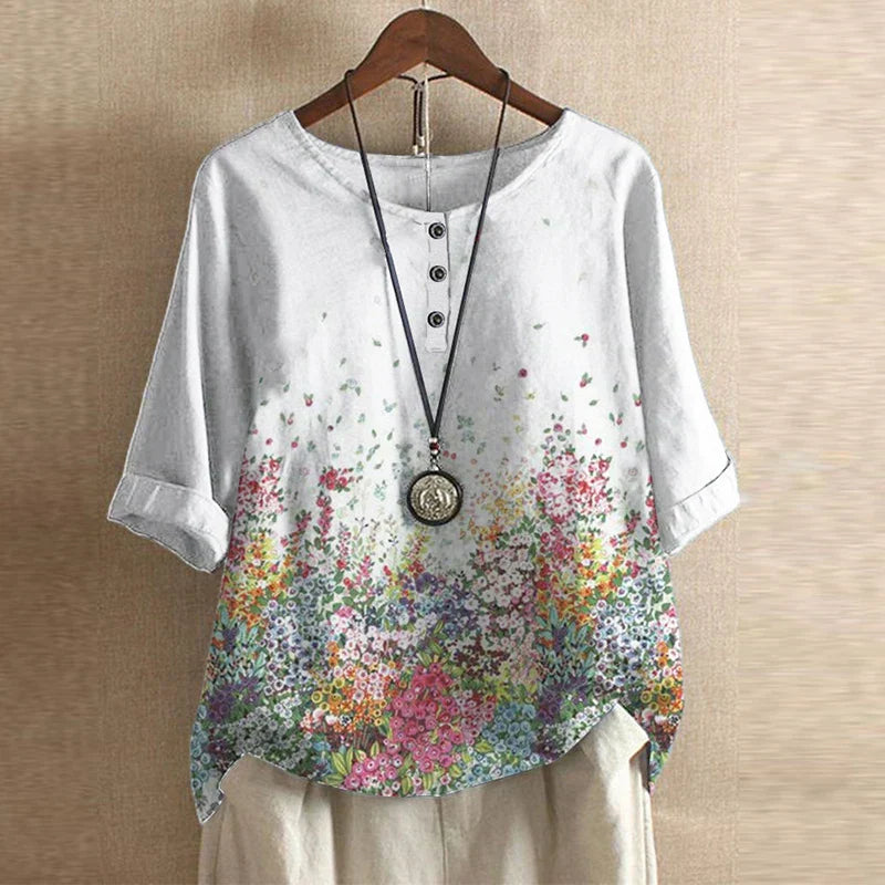 Anya | Retro-inspireret Bluse