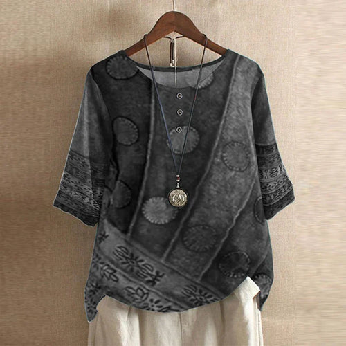 Anya | Retro-inspireret Bluse