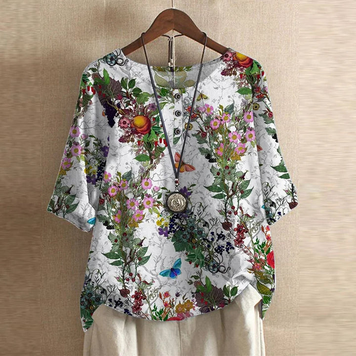 Anya | Retro-inspireret Bluse