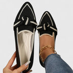 Ortopædiske Spidse Slip-On Loafers Flade Åndbare Mesh Casual Sko