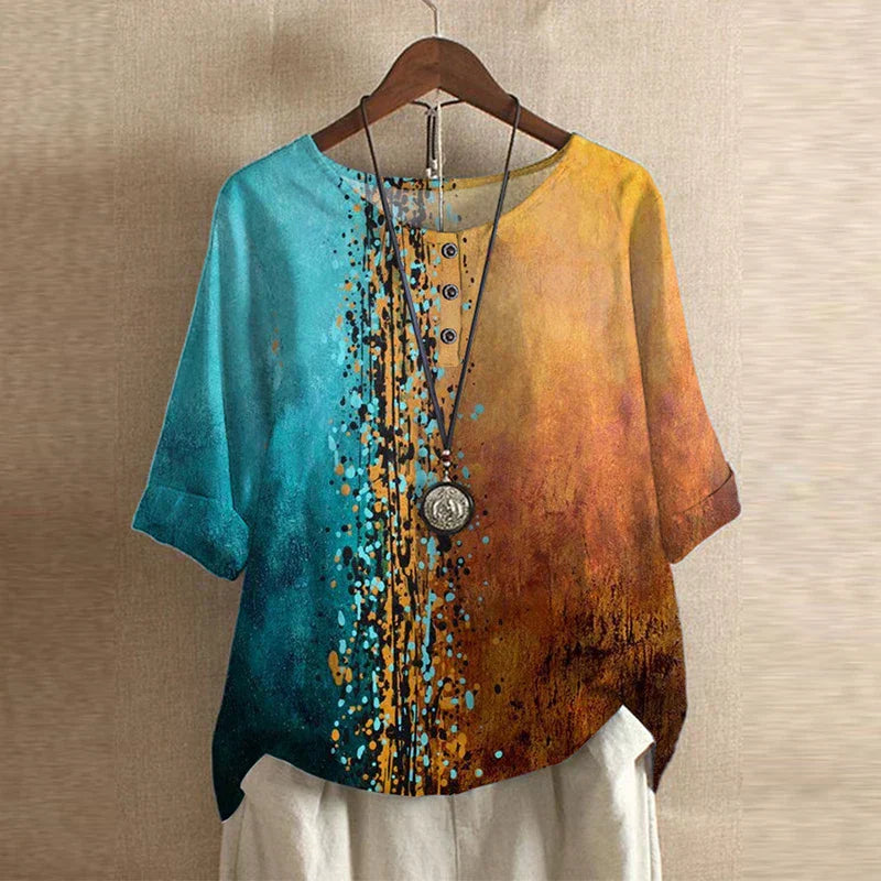 Anya | Retro-inspireret Bluse