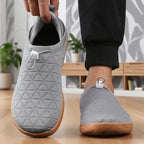 Herre Bred Tå Boks Barefoot Sko Zero Drop Åndbar Mesh Minimalist Sneakers