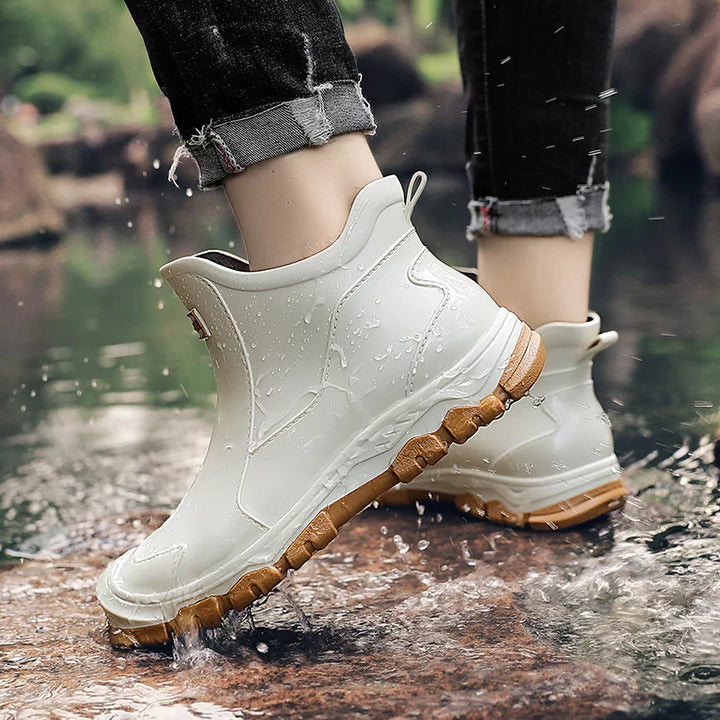 Herre Gummistøvler | Vandafvisende Udendørs — Robust Slip-On Terrænsko