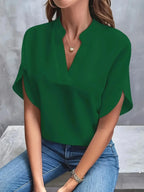 Thalia | Sofistikeret Bluse med Skræddersyet Design