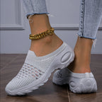Ortopædiske Mesh Gå-Sko med Slip-On Design | Åndbare Komfort Hverdagssko