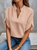 Thalia | Sofistikeret Bluse med Skræddersyet Design