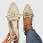 Ortopædiske Spidse Slip-On Loafers Flade Åndbare Mesh Casual Sko