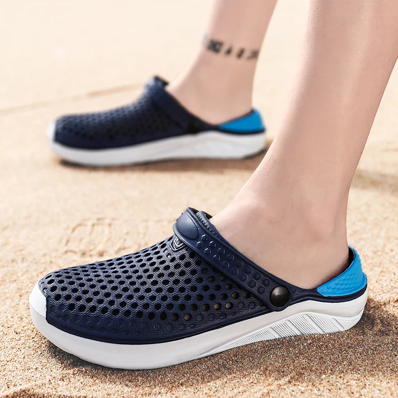 Vandtætte Badesko Unisex med Tyk Sål | Anti-Skrid Badesandaler & Clogs til Strand & Pool
