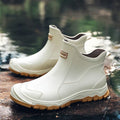 Herre Gummistøvler | Vandafvisende Udendørs — Robust Slip-On Terrænsko