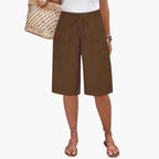 Kvinders Shorts med Elastisk Talje og Justerbar Snor