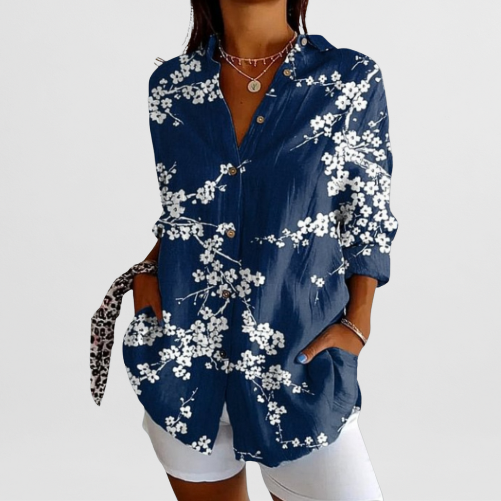 Elegant Let Premium Bluse til Damer – Perfekt til Kontor, Fritid og Særlige Anledninger