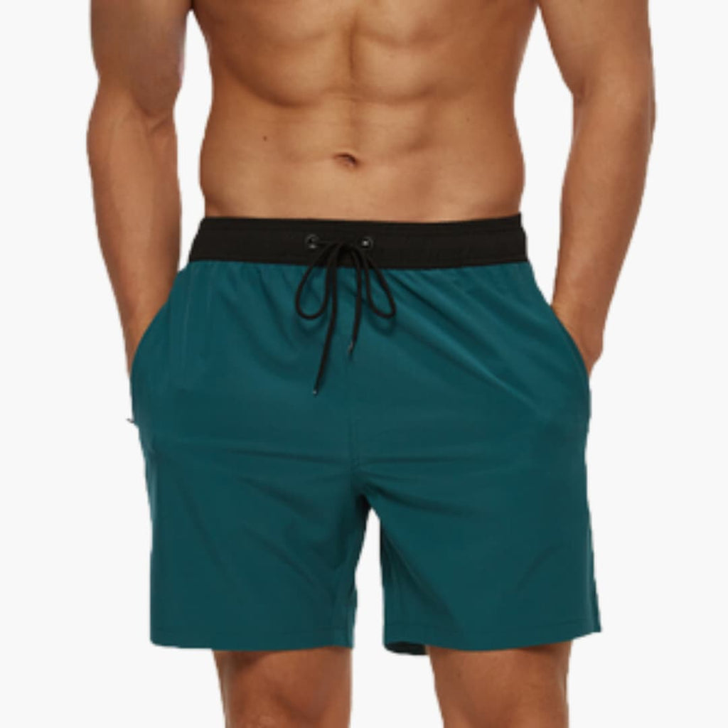 Letvægts Badeshorts til Mænd med Snøretræk | Hurtigtørrende Badebukser til Strand & Pool