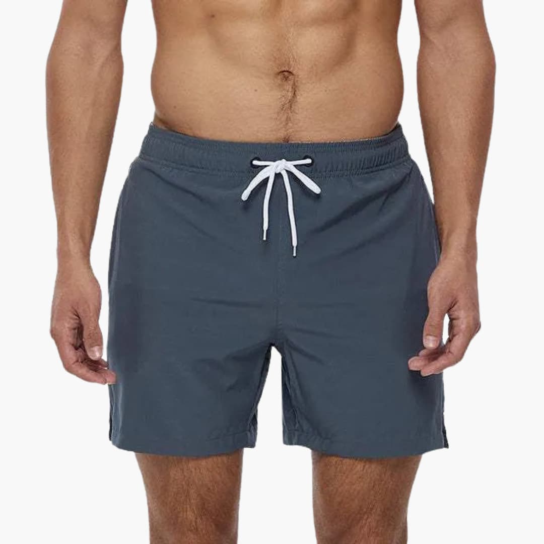 Letvægts Badeshorts til Mænd med Snøretræk | Hurtigtørrende Badebukser til Strand & Pool