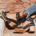 Verona | Vintage Strop Sandaler med Ankelrem