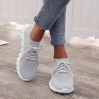 Orthopædiske Mesh Gå-sko til kvinder Åndbare Slip-On Letvægts Sneakers