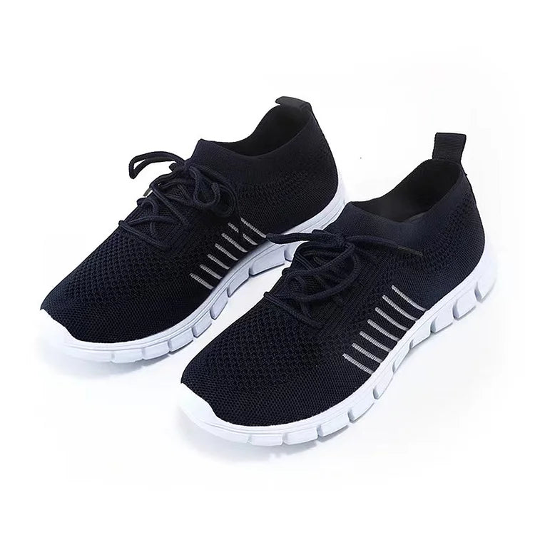 Orthopædiske Mesh Gå-sko til kvinder Åndbare Slip-On Letvægts Sneakers