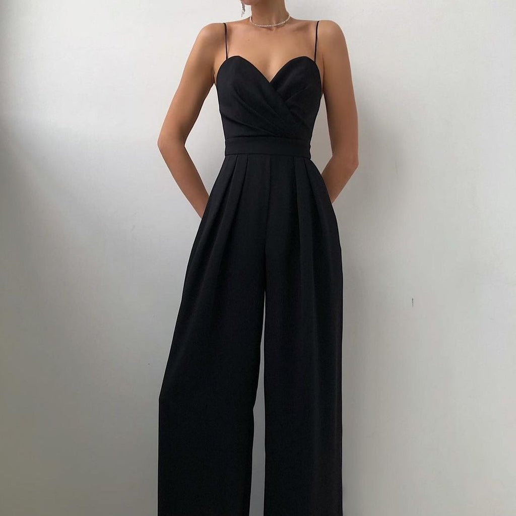 Dame Sexy Stropper Jumpsuit — Feminin & Flatterende