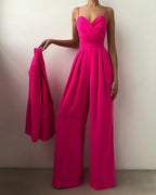 Dame Sexy Stropper Jumpsuit — Feminin & Flatterende