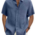 Stilfuld Casual Kort Skjorte | THYMORA