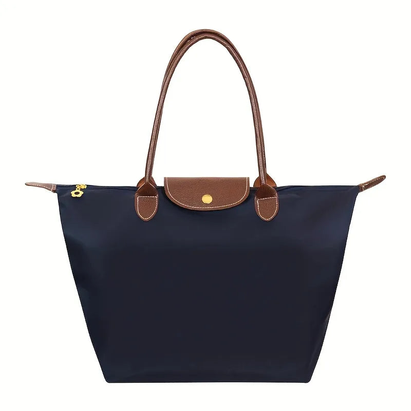 Kvinders Strukturerede Skuldertaske med Organiseret Inderside