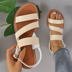 Nero Line | Læder Flad Sandal