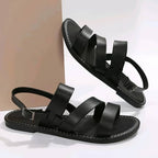Nero Line | Læder Flad Sandal