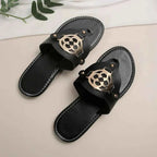 Calia Stilfulde Sandaler med Moderne Metaldesign