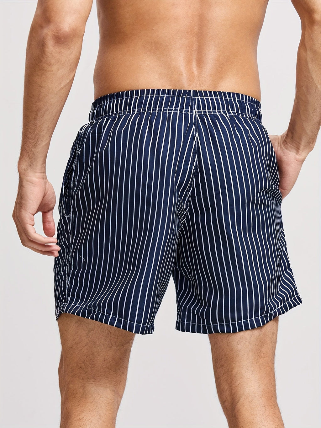 THYMORA | Behagelige Stribede Sommer Shorts