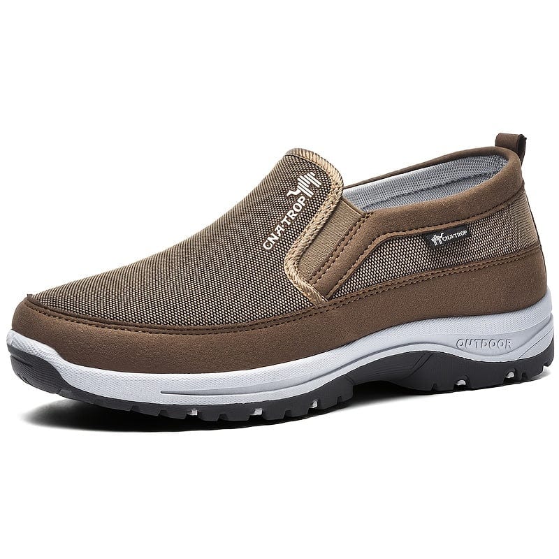 Ortopædiske Slip-on Vandresko til Herrer | Vandtætte Hverdagssko med Komfort & Elegance