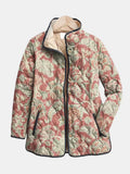 Quiltet blomsterjakke til damer – vintage look – Eleanor