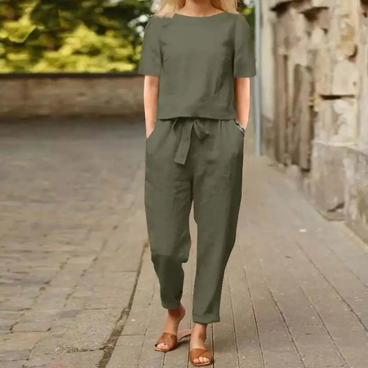 Stilfuldt Jumpsuit-sæt | THYMORA