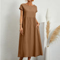 Dame Strand Sommerkjole Stilfuld, Let & Perfekt til Varme Dage