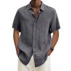 THYMORA | Stilfuld Casual Kort Skjorte