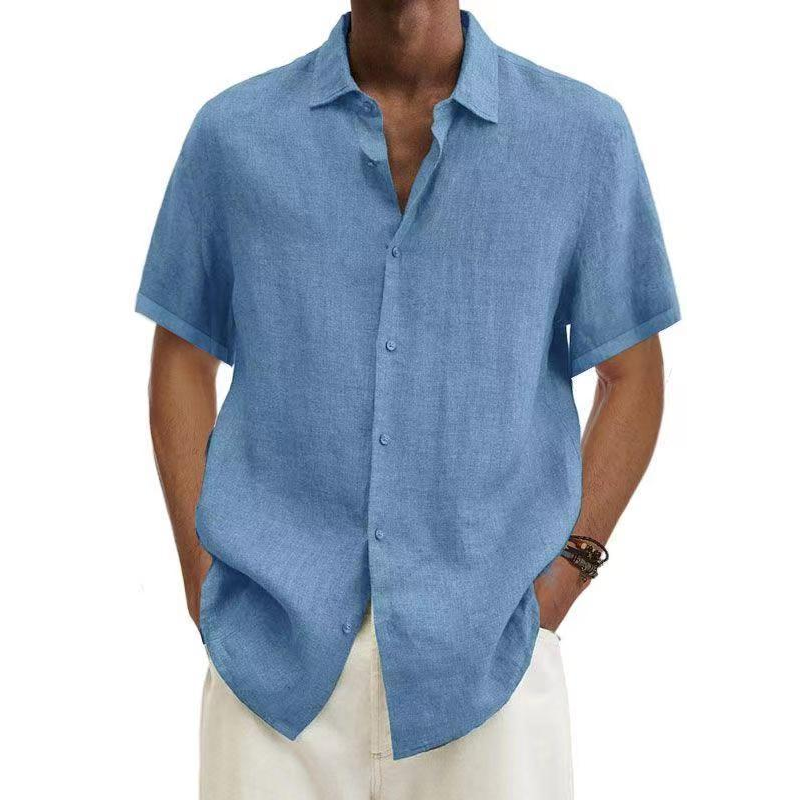 THYMORA | Stilfuld Casual Kort Skjorte