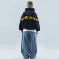 Oversized "With Love" Hoodie med Print | Trendy Streetwear Hættetrøje & Casual Hverdagsstil