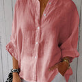 THYMORA | Stilfuld Casual Skjorte med Knapper
