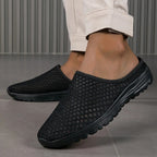 Ortopædiske Slip-On Sneakers til Kvinder Åndbare Mesh Gå-Sko med Svangstøtte