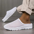 Ortopædiske Slip-On Sneakers til Kvinder Åndbare Mesh Gå-Sko med Svangstøtte