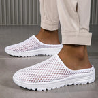 Ortopædiske Slip-On Sneakers til Kvinder Åndbare Mesh Gå-Sko med Svangstøtte