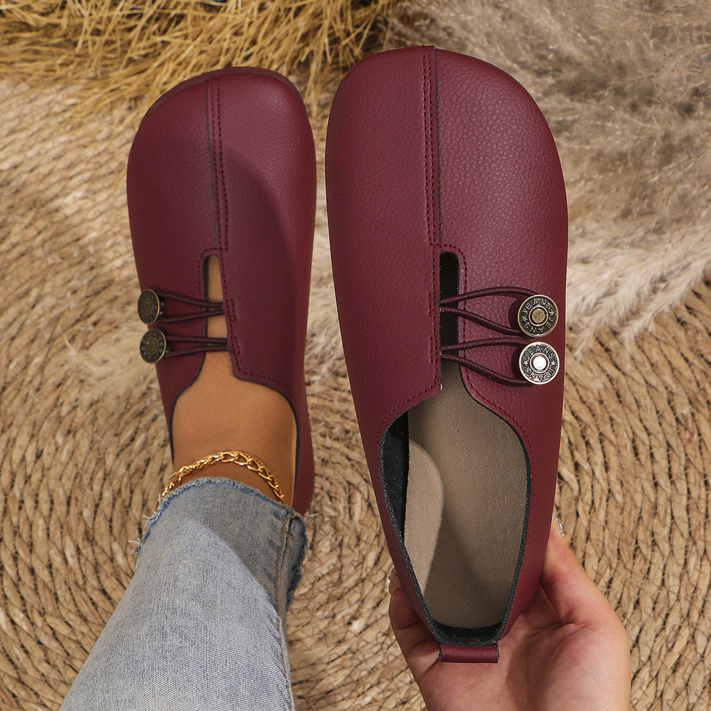 Ortopædiske Slip-on Sko til Damer | Komfort Badesko & Hverdagssko med Blødt Ruskindslook