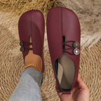 Ortopædiske Slip-on Sko til Damer | Komfort Badesko & Hverdagssko med Blødt Ruskindslook