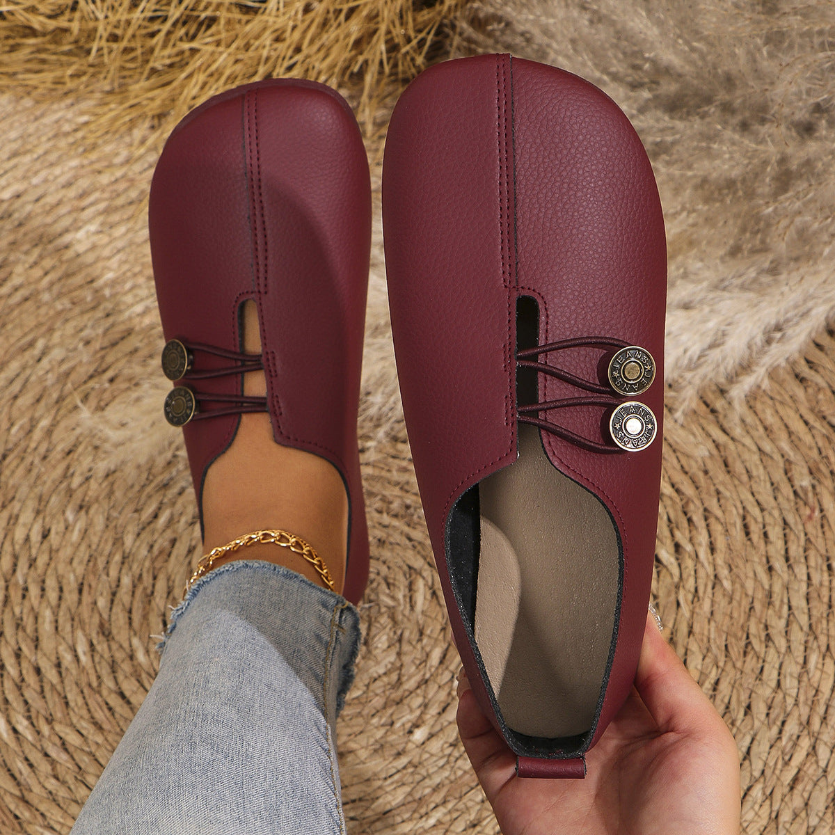 Ortopædiske Slip-on Sko til Damer | Komfort Badesko & Hverdagssko med Blødt Ruskindslook