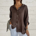 THYMORA | Stilfuld Casual Skjorte med Knapper