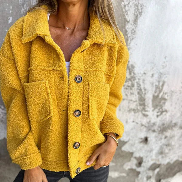 Jakke med sjalkrave til damer – chic og elegant
